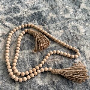 Strand of Wooden Decorative Beads